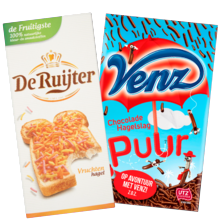 De Ruijter of Venz hagelslag of vlokken